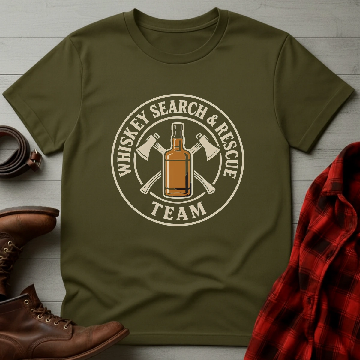 Whiskey Search & Rescue Team T-Shirt