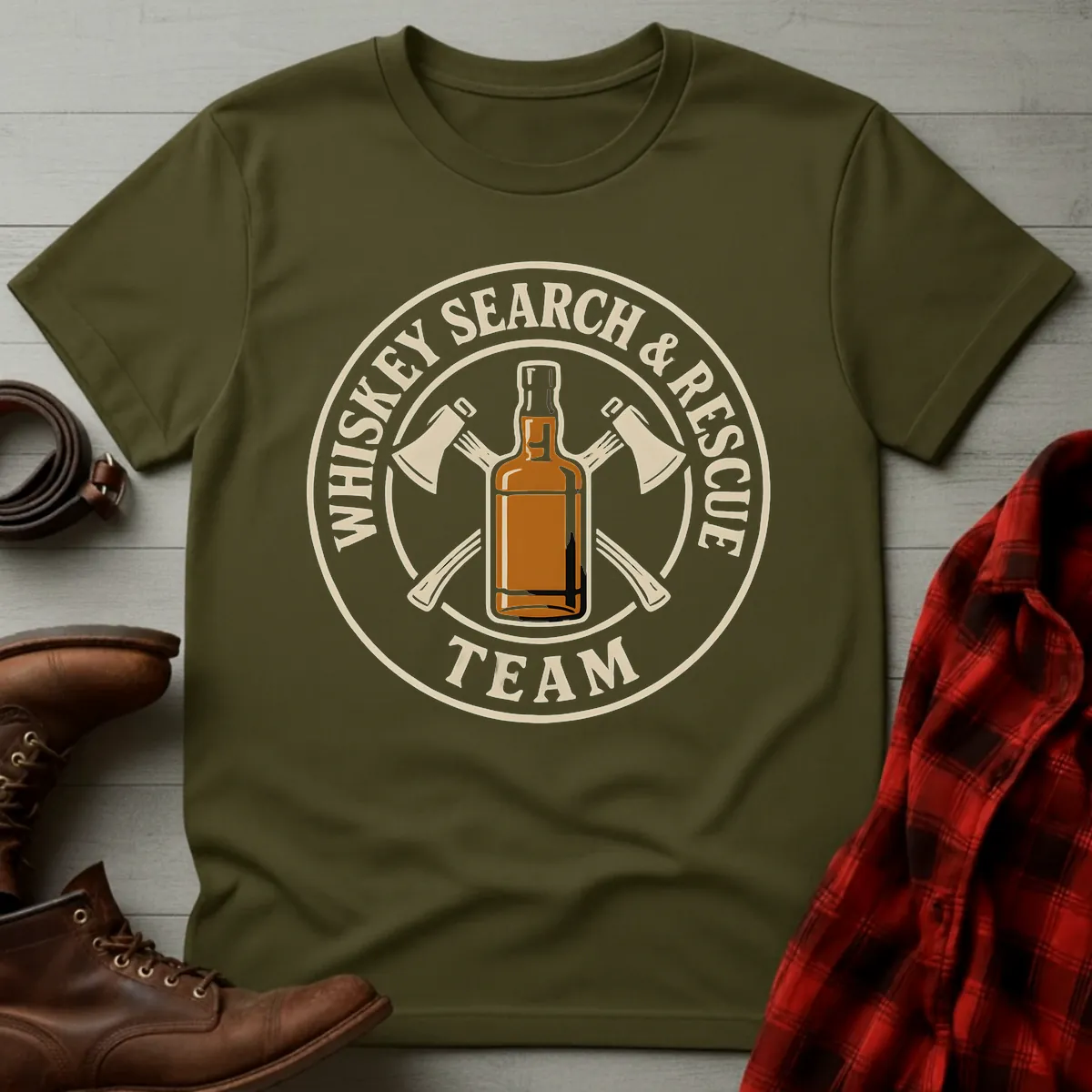 Whiskey Search & Rescue Team T-Shirt