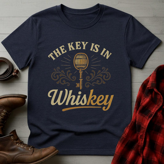 Key is in Whiskey T-Shirt