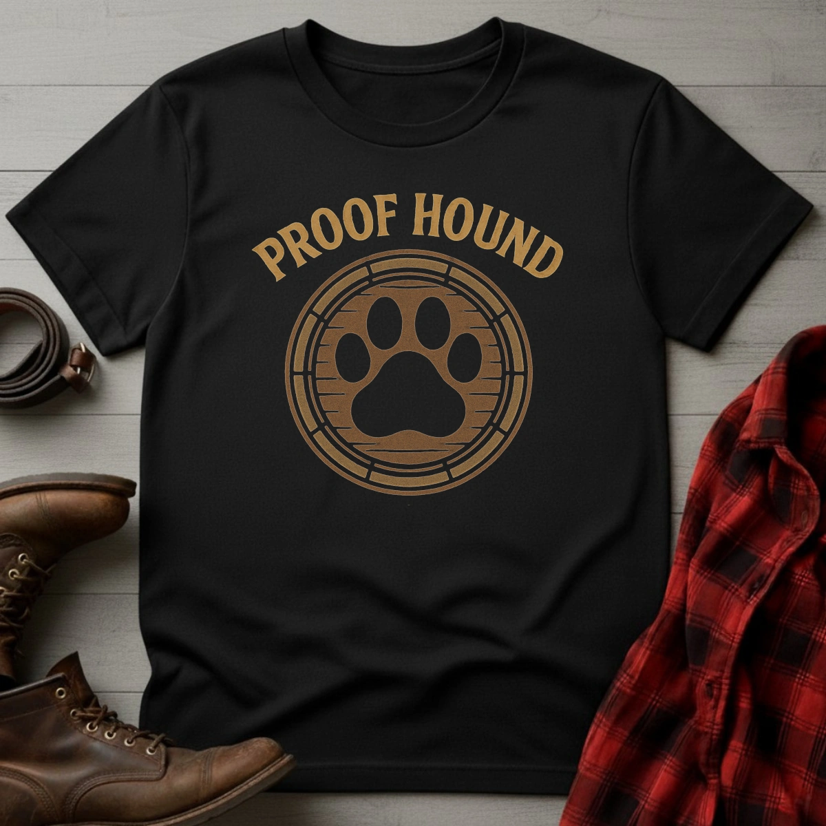Whiskey Proof Hound T-Shirt