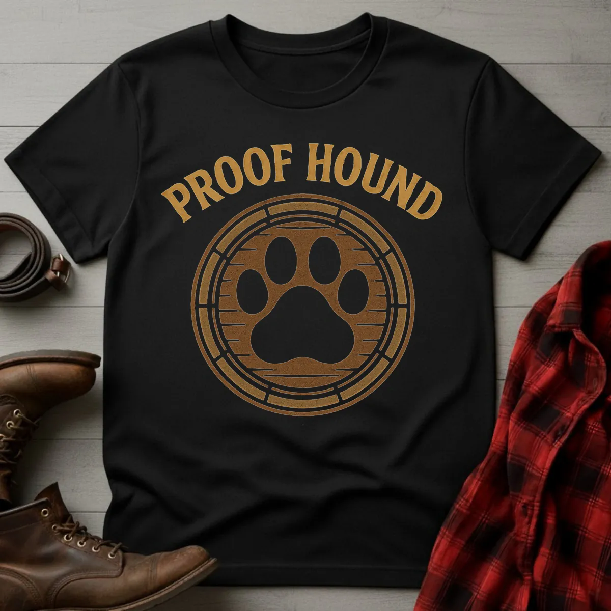 Whiskey Proof Hound T-Shirt
