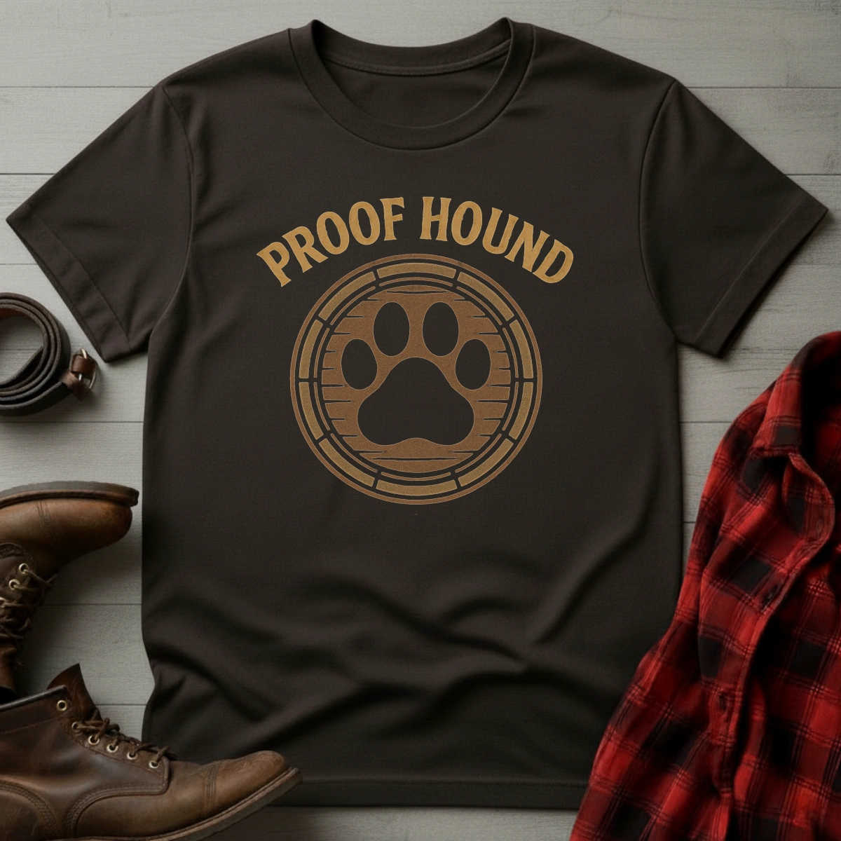 Whiskey Proof Hound T-Shirt