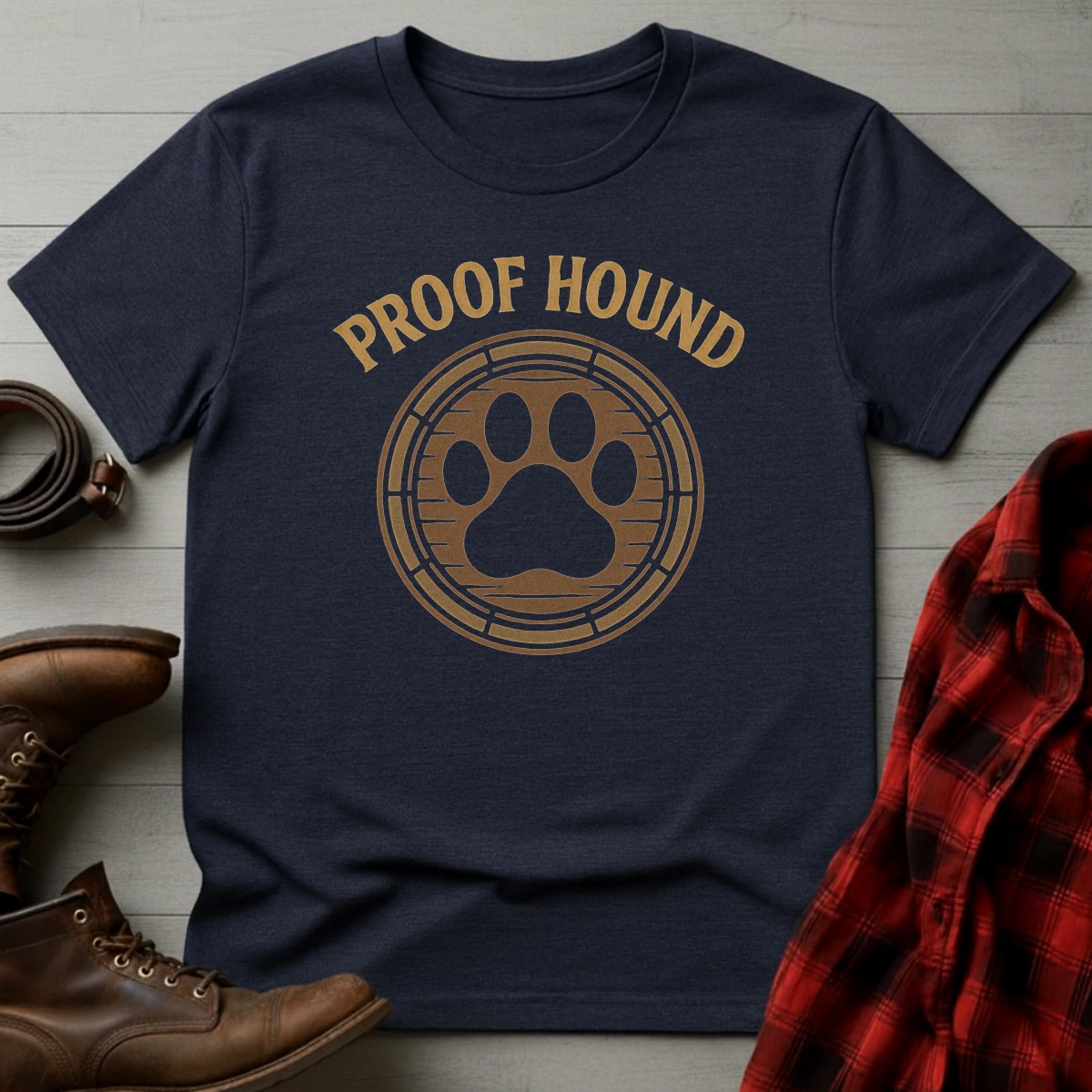 Whiskey Proof Hound T-Shirt