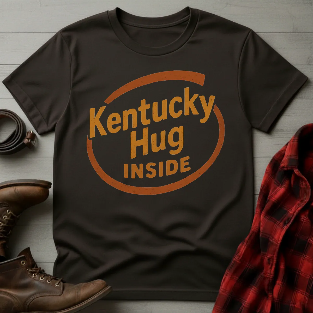 Kentucky Hug Inside T-Shirt