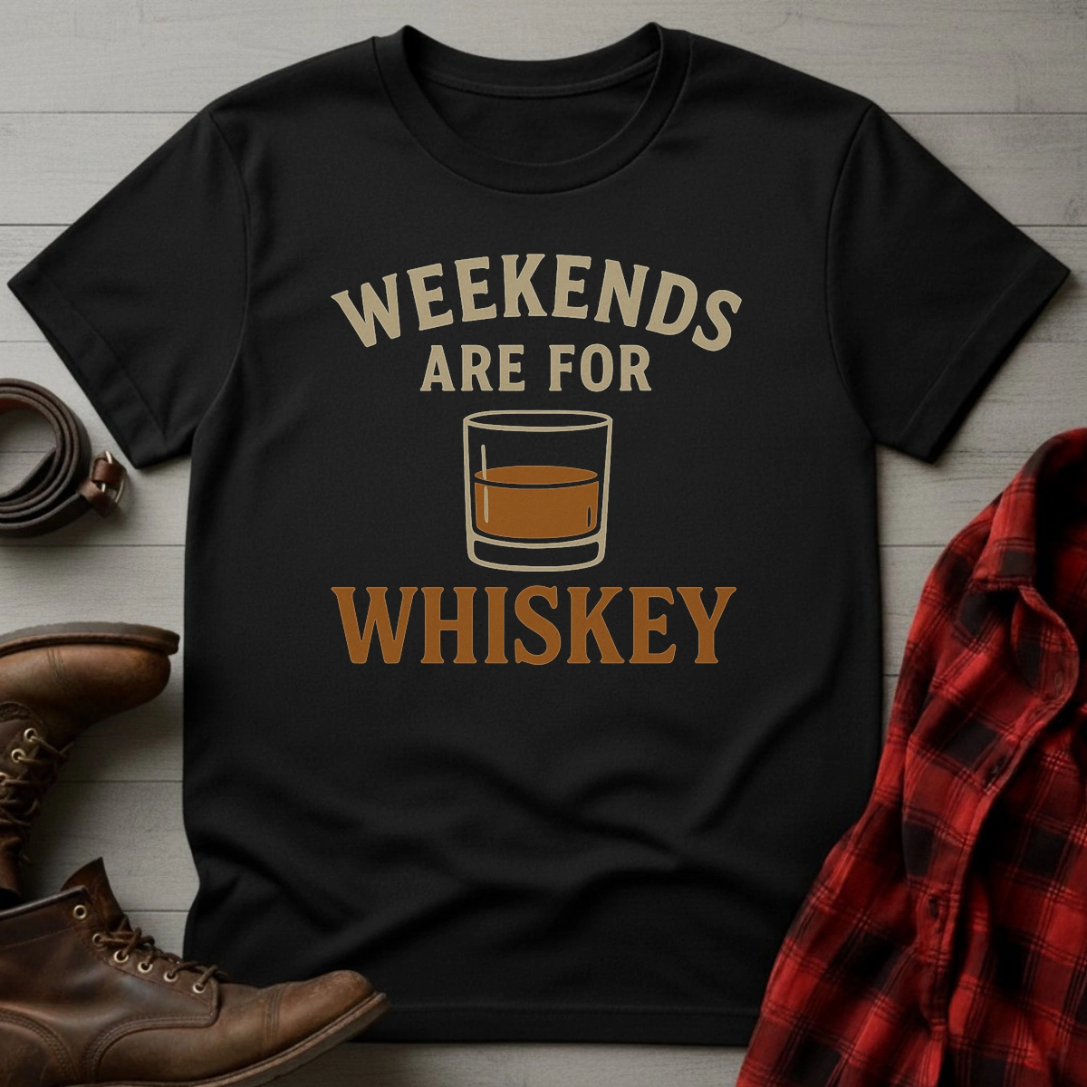 Weekends Are For Whiskey T-Shirt