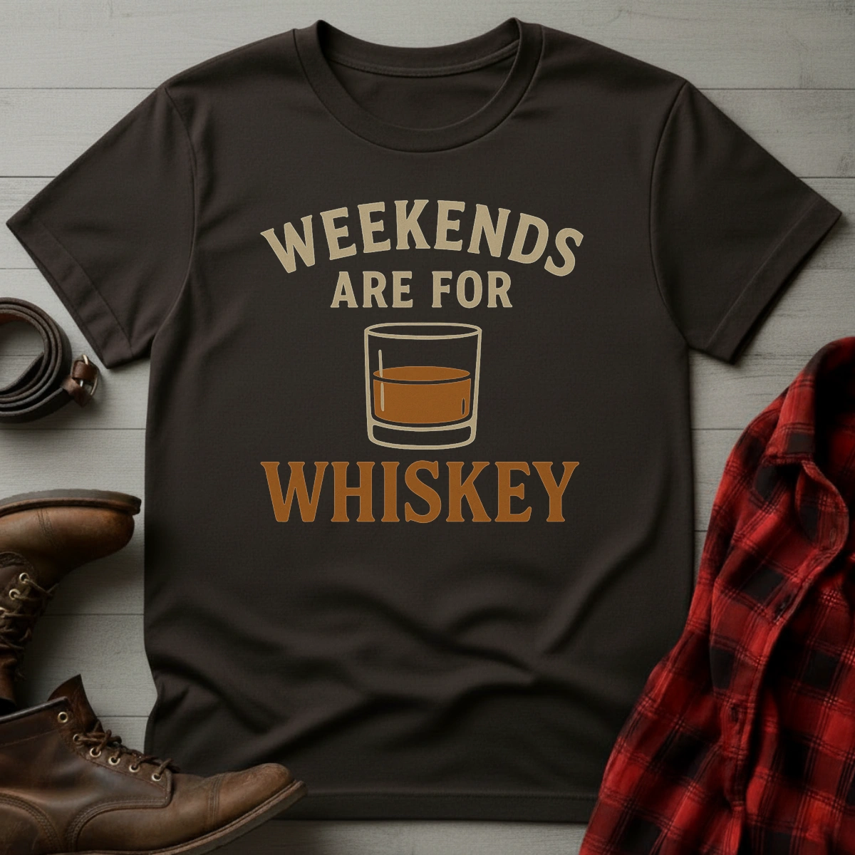 Weekends Are For Whiskey T-Shirt