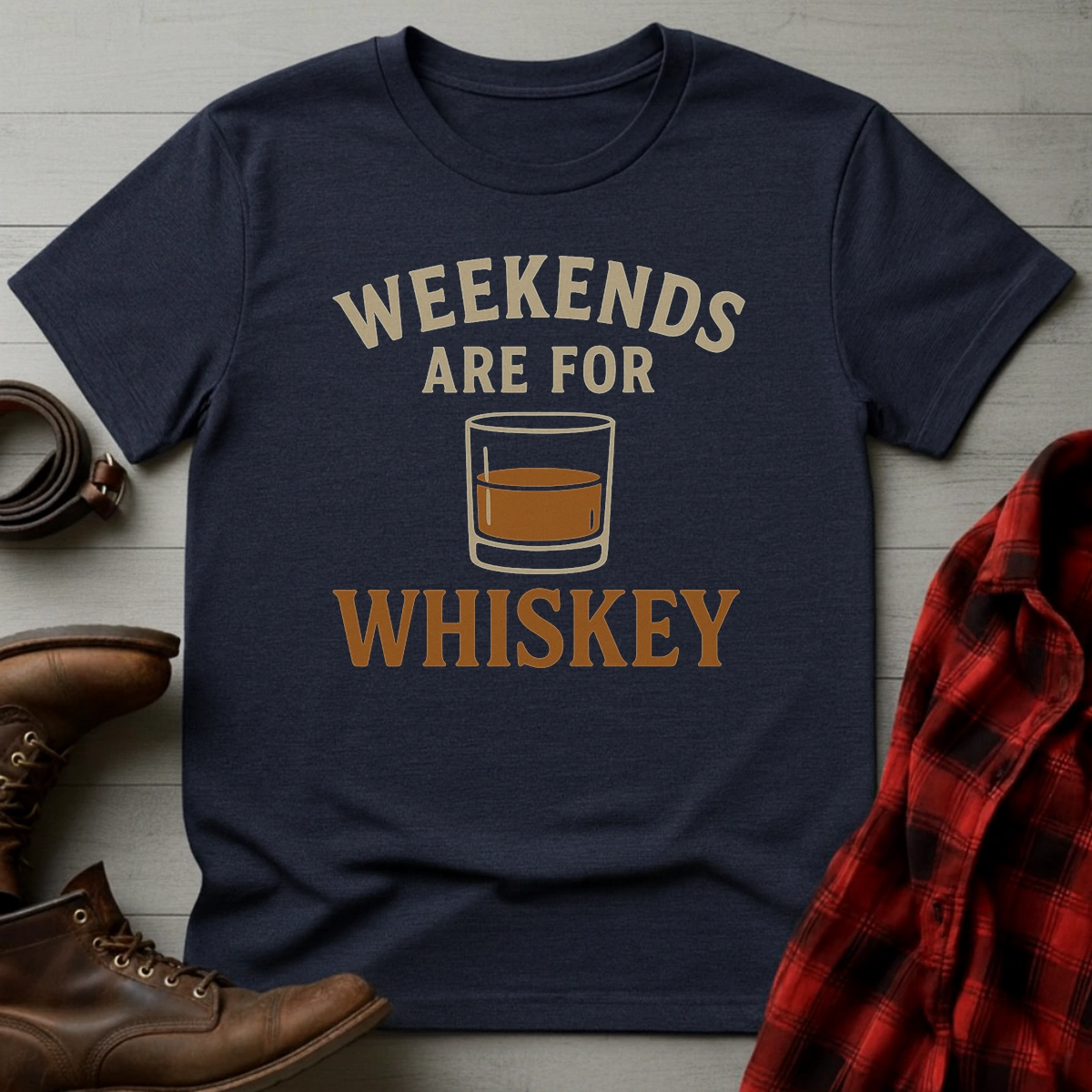Weekends Are For Whiskey T-Shirt