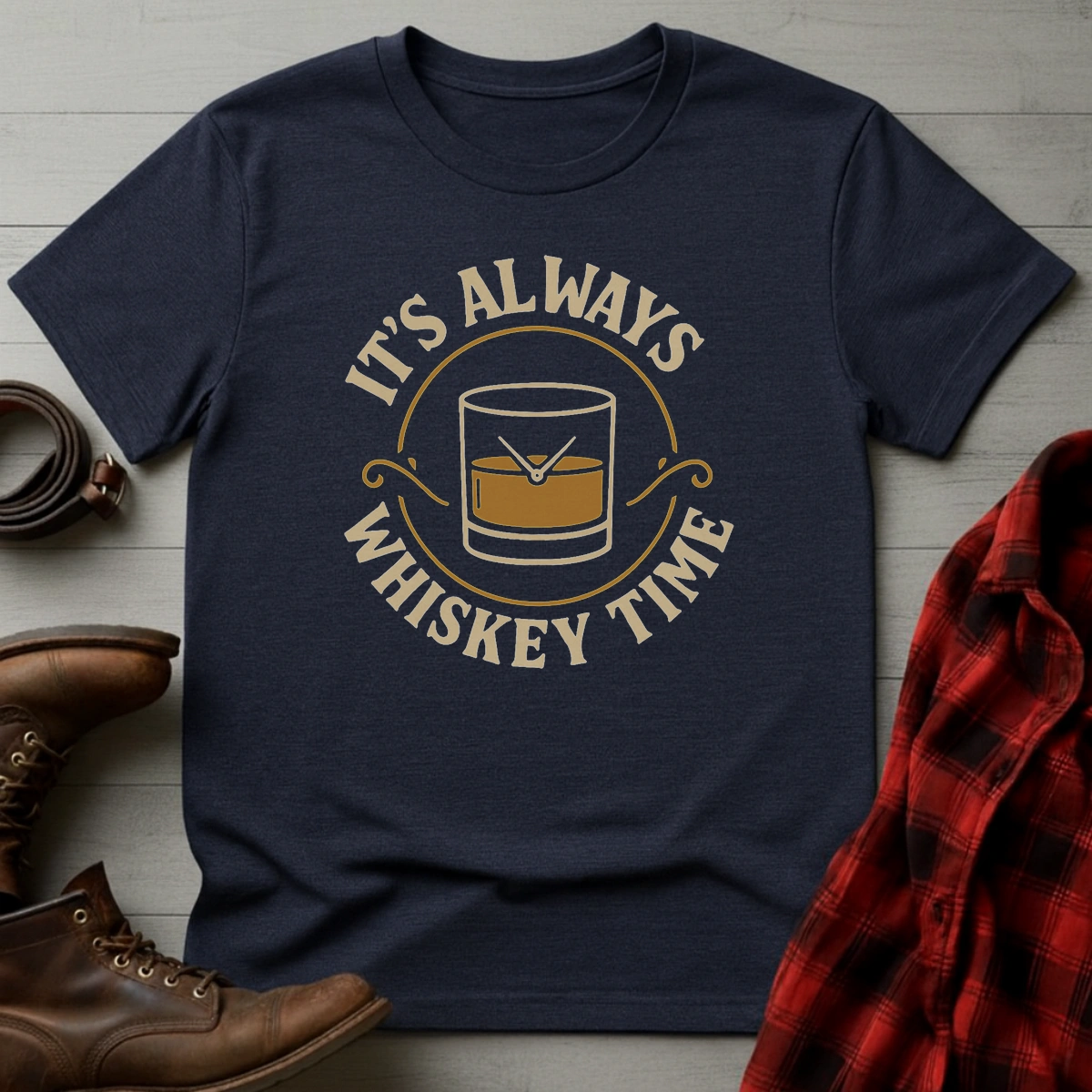 Always Whiskey Time T-Shirt