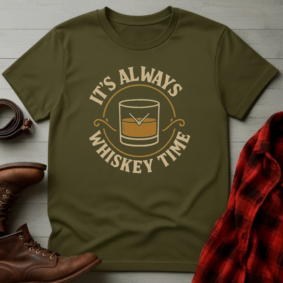 Always Whiskey Time T-Shirt