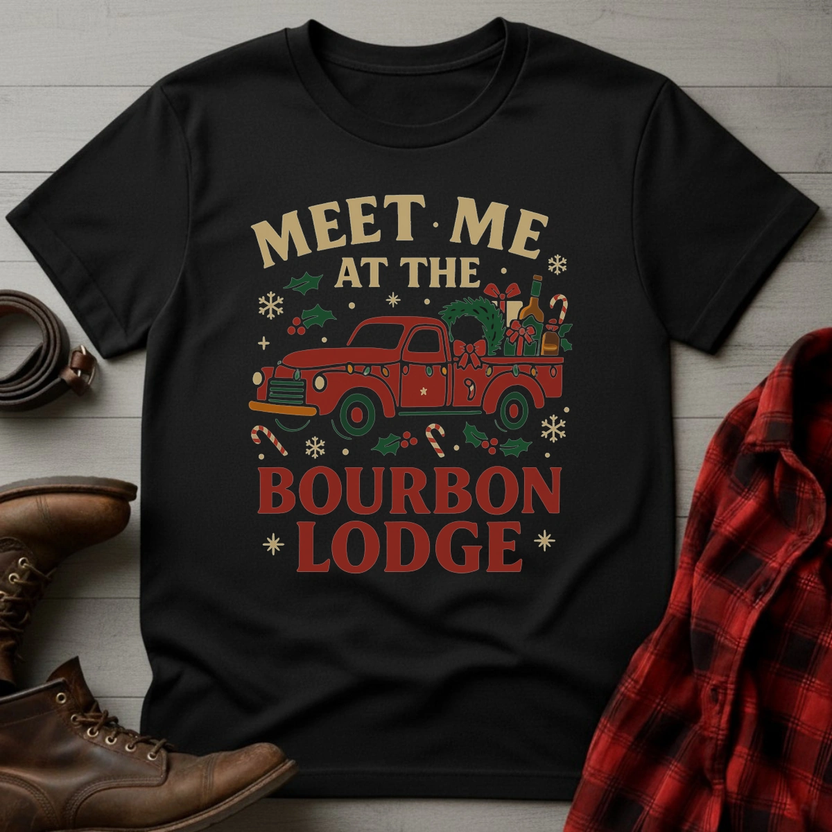 Meet Me At Bourbon Lodge T-Shirt
