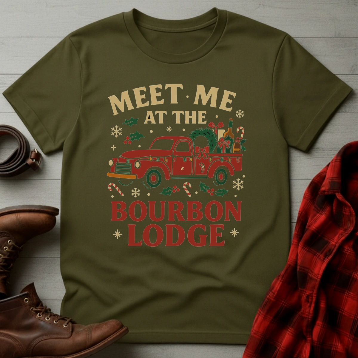 Meet Me At Bourbon Lodge T-Shirt