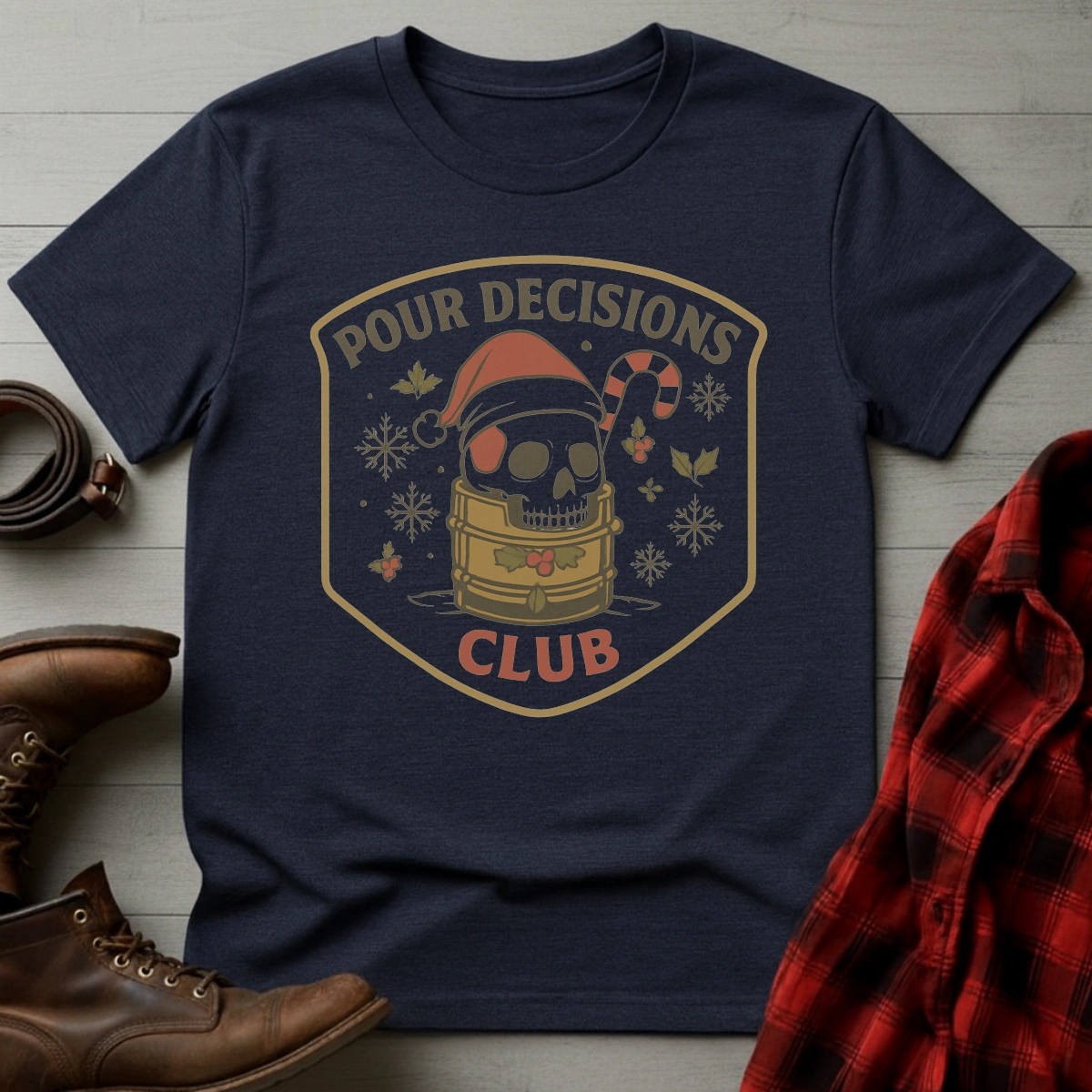 Pour Decisions Holiday Club T-Shirt