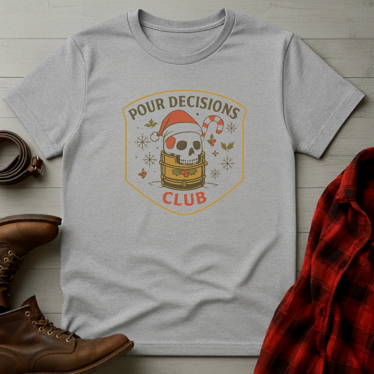 Pour Decisions Holiday Club T-Shirt