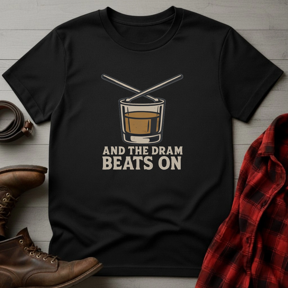 Dram Beats On T-Shirt