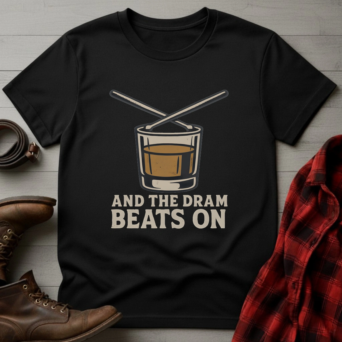 Dram Beats On T-Shirt