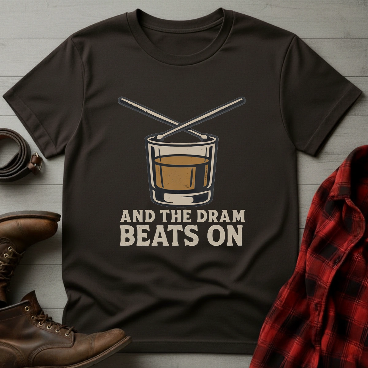Dram Beats On T-Shirt