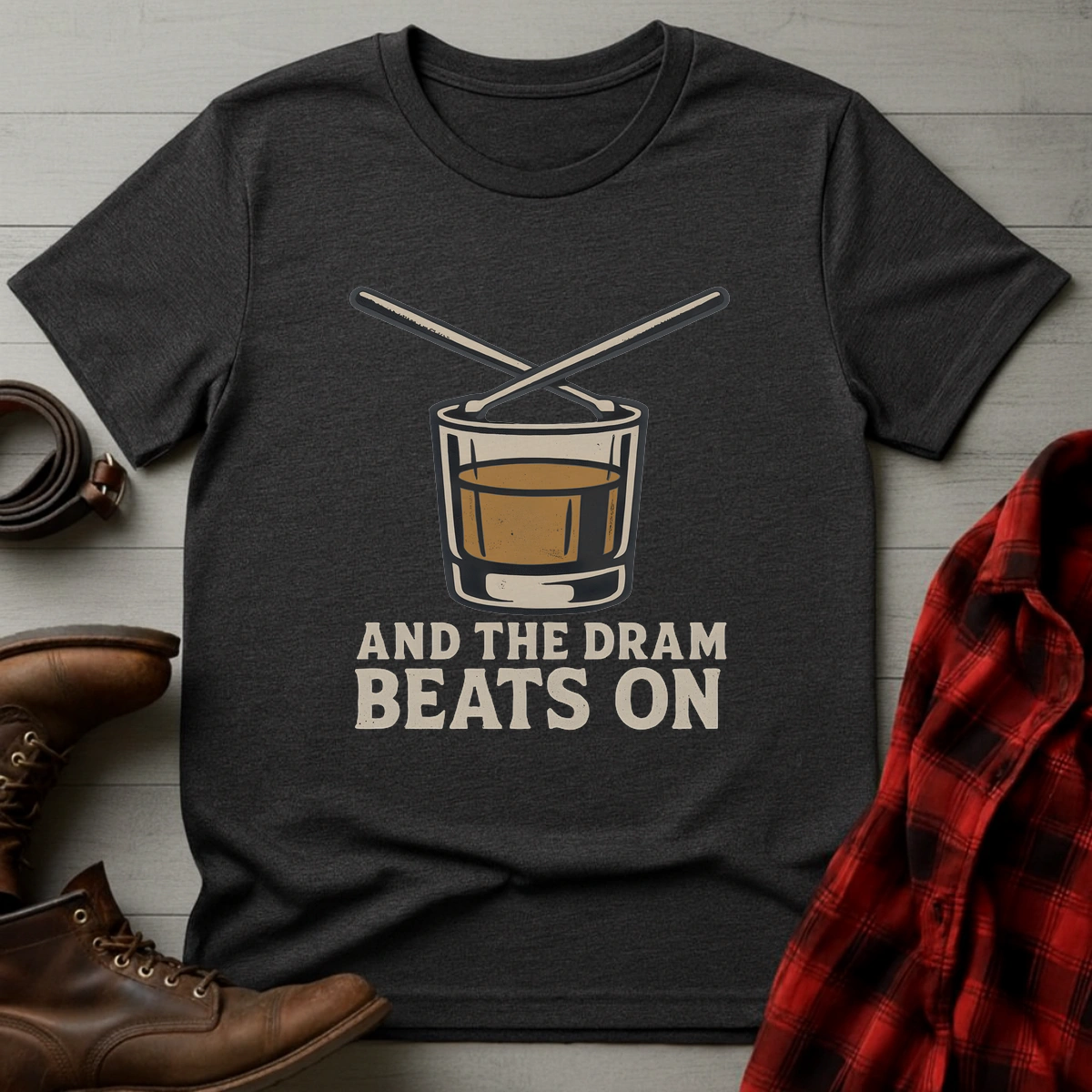 Dram Beats On T-Shirt