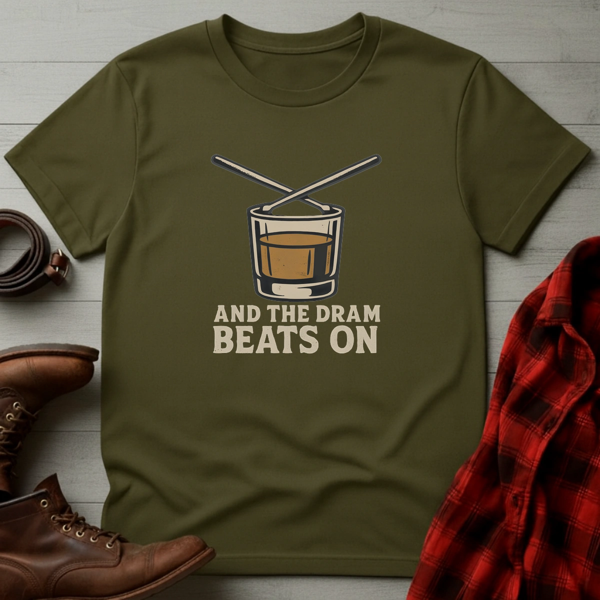 Dram Beats On T-Shirt