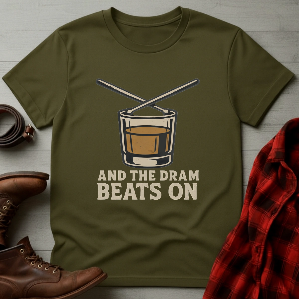 Dram Beats On T-Shirt
