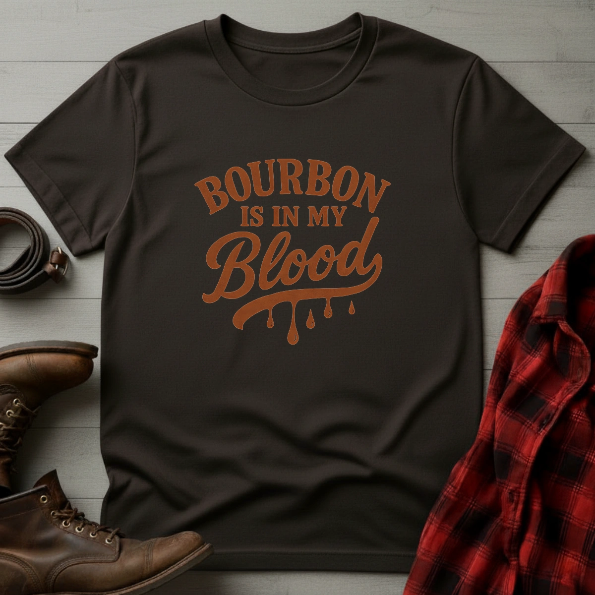 Bourbon is in my Blood T-Shirt