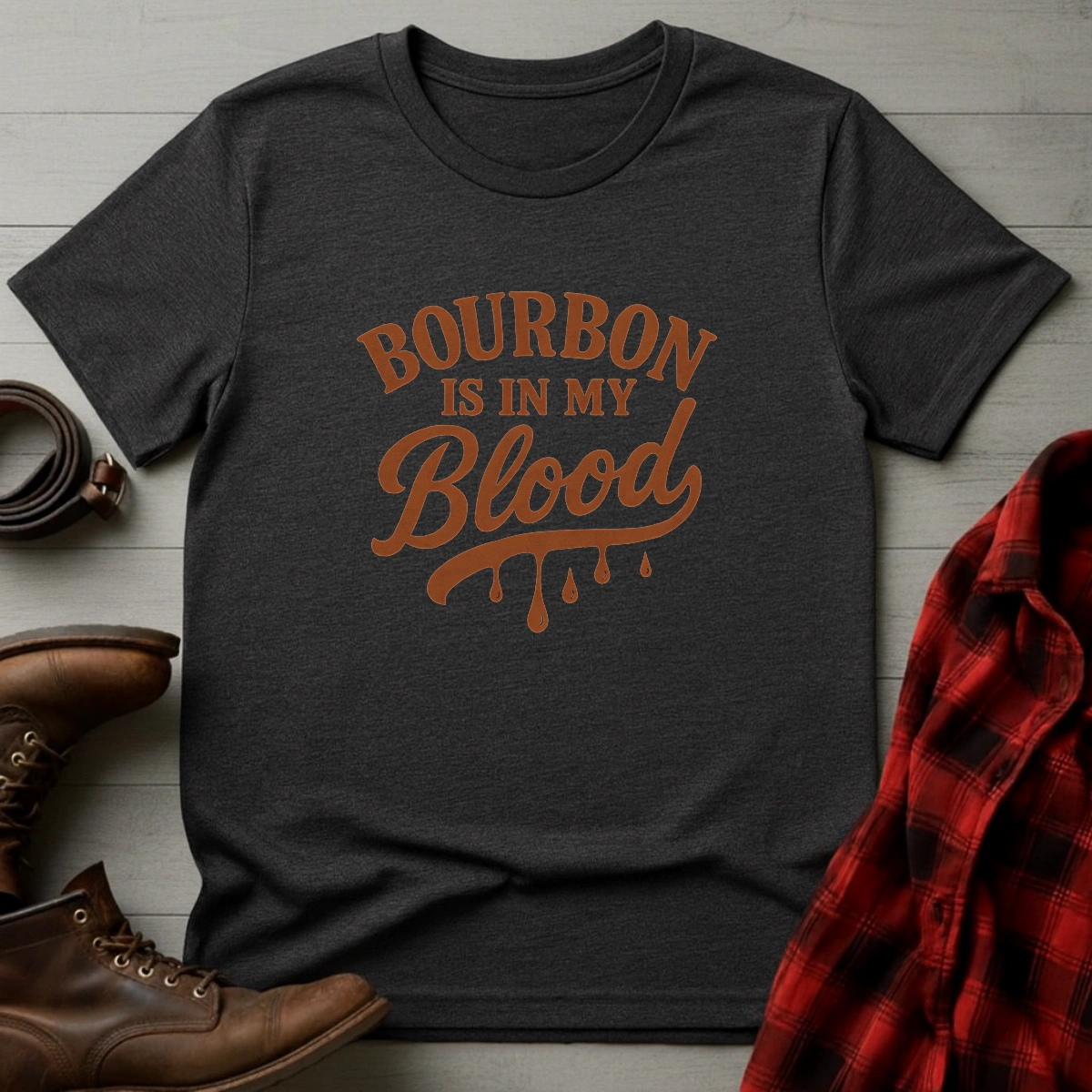 Bourbon is in my Blood T-Shirt