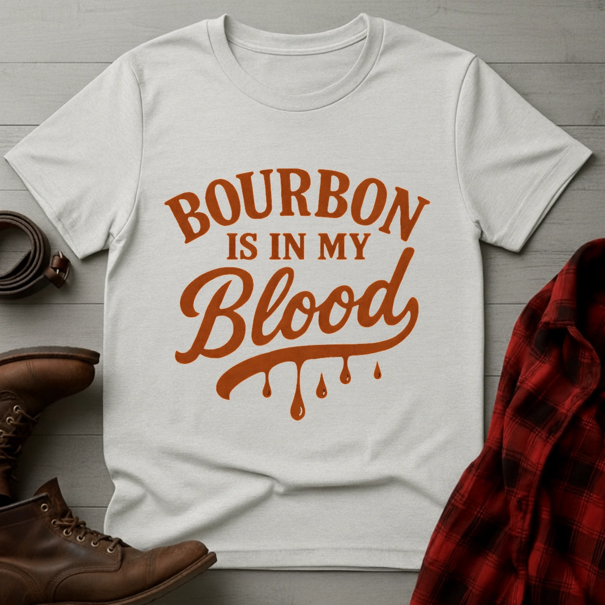 Bourbon is in my Blood T-Shirt