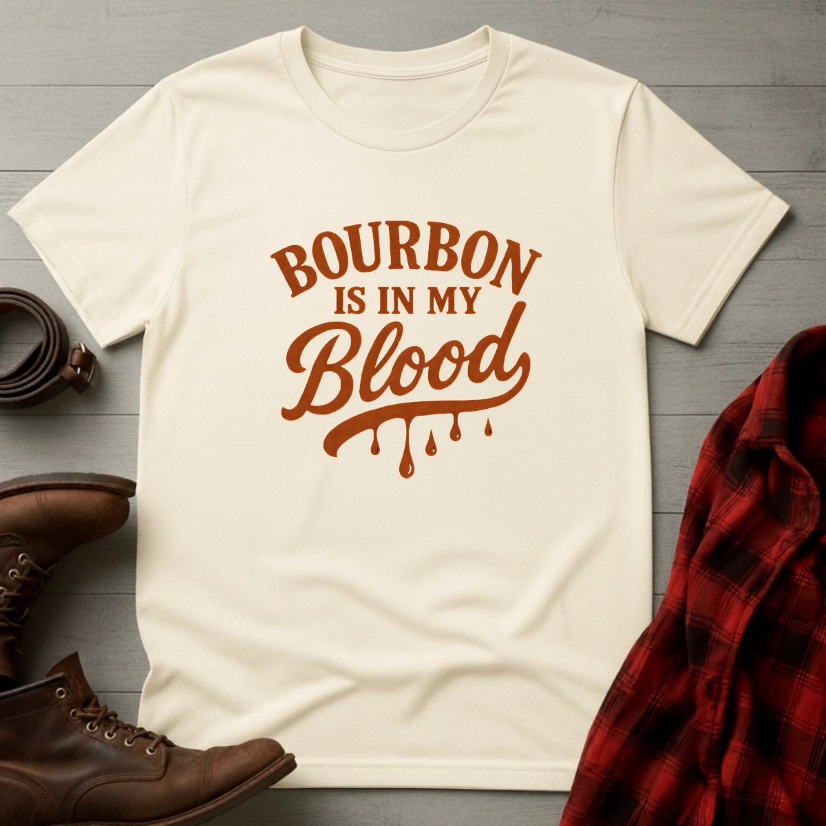 Bourbon is in my Blood T-Shirt