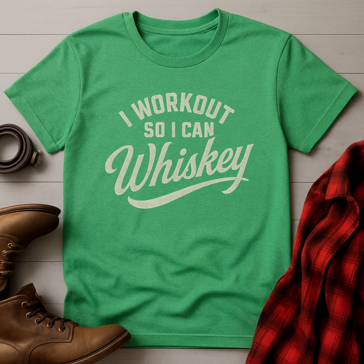 Workout So I Can Whiskey T-Shirt