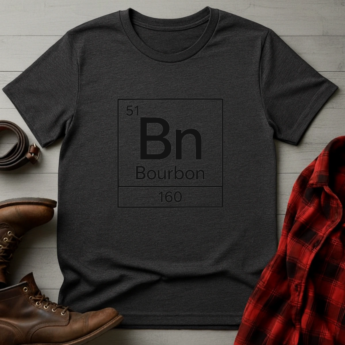 Bourbon Periodic Table T-Shirt