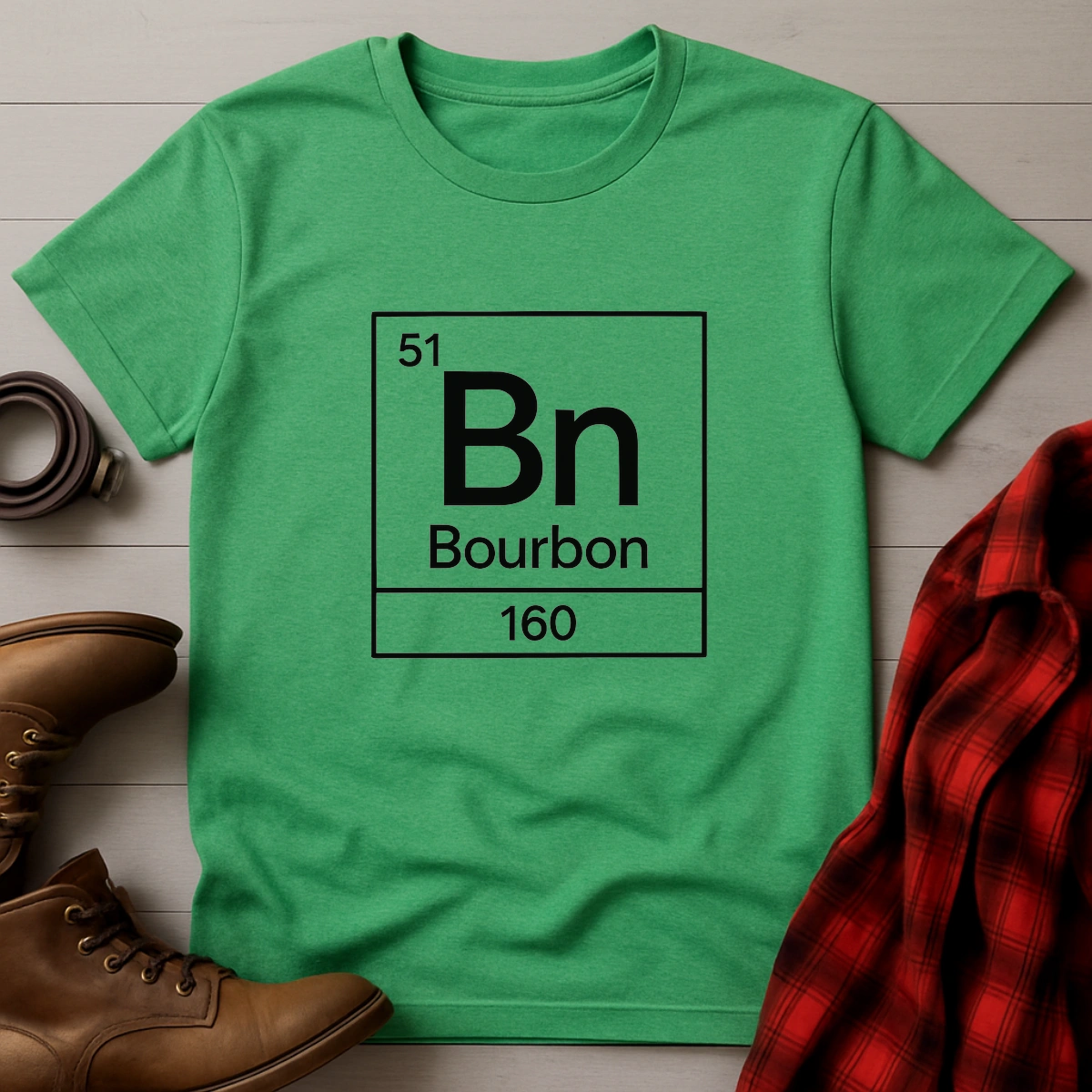 Bourbon Periodic Table T-Shirt