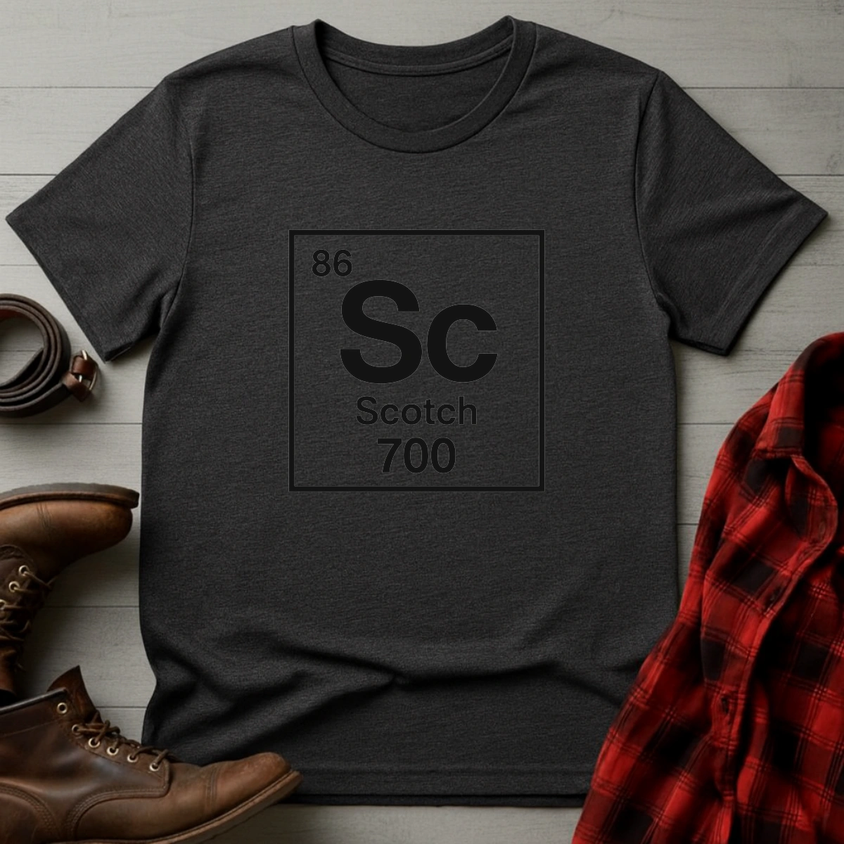 Scotch Periodic Table T-Shirt