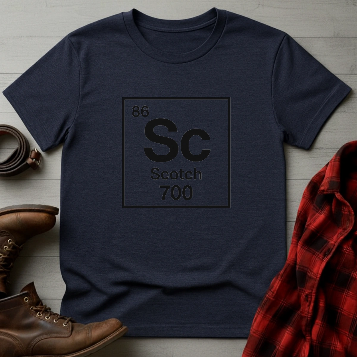Scotch Periodic Table T-Shirt