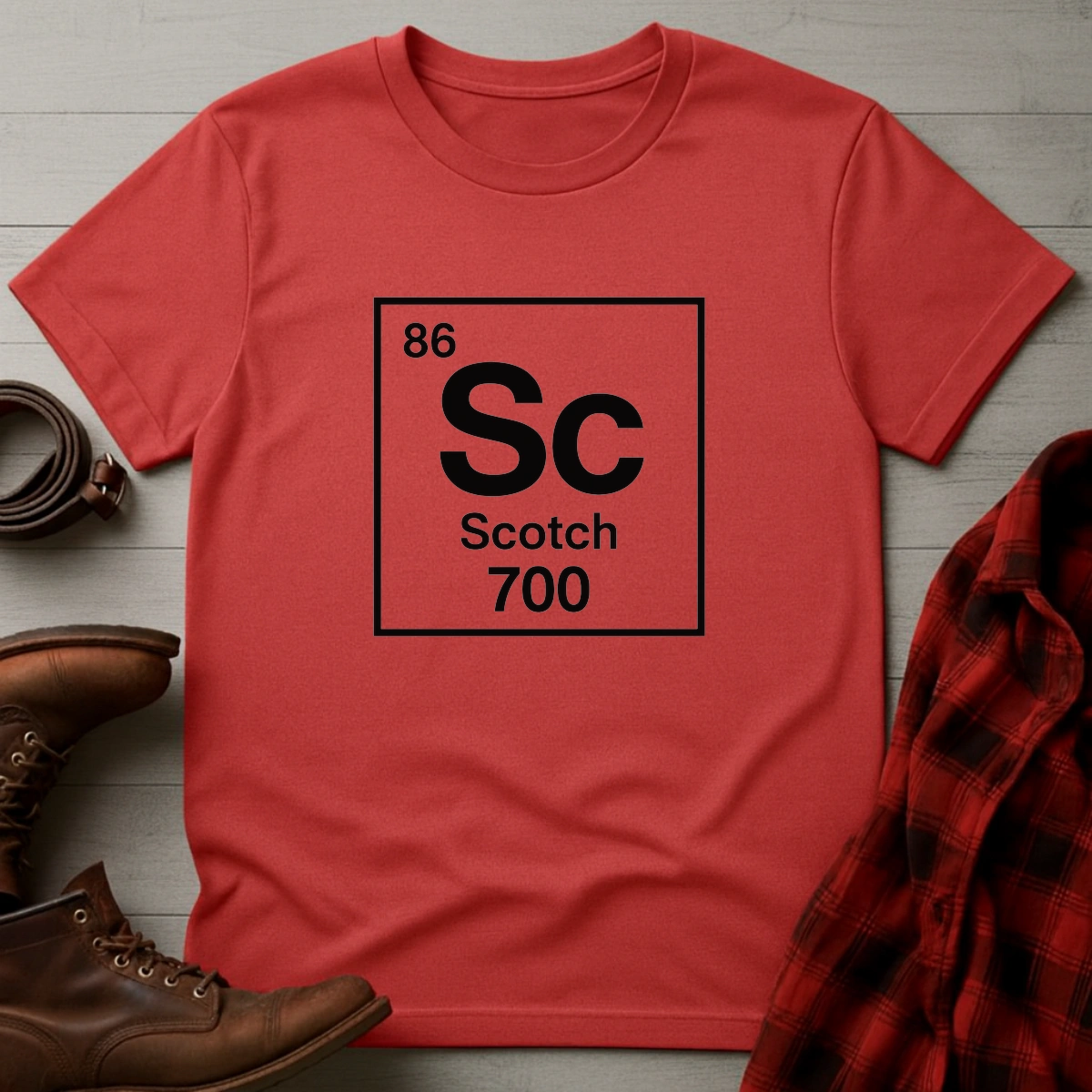 Scotch Periodic Table T-Shirt