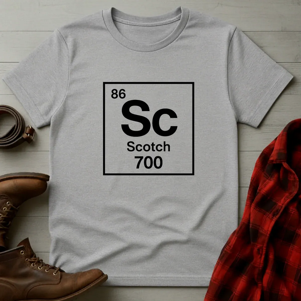 Scotch Periodic Table T-Shirt