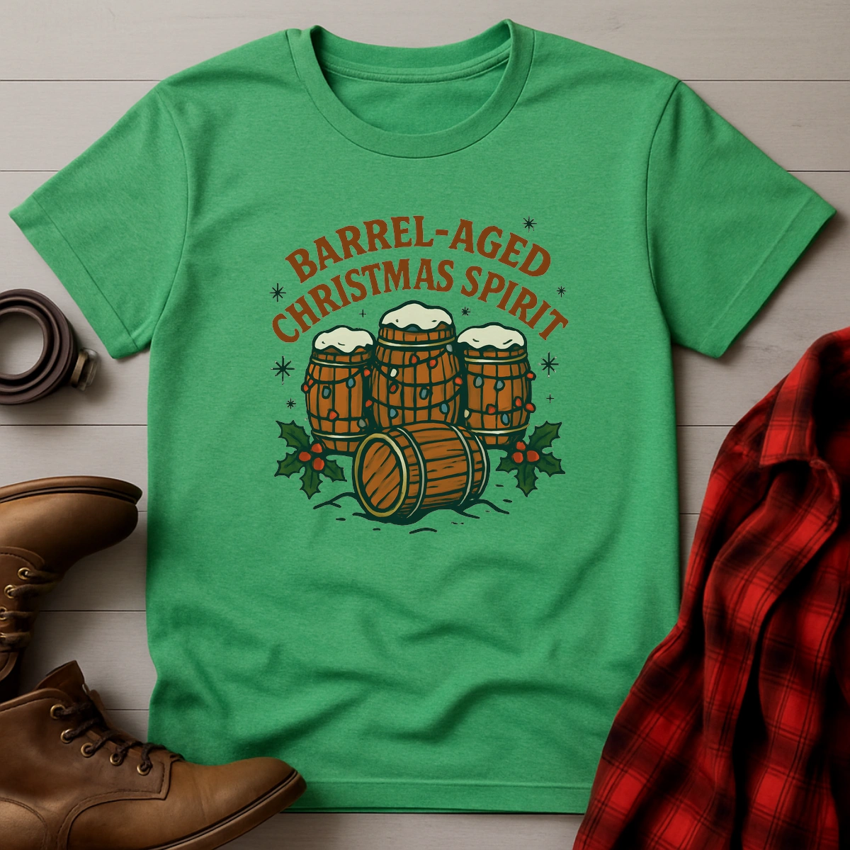 Barrel Aged Christmas Spirit T-Shirt