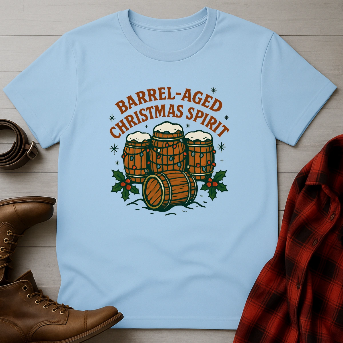 Barrel Aged Christmas Spirit T-Shirt