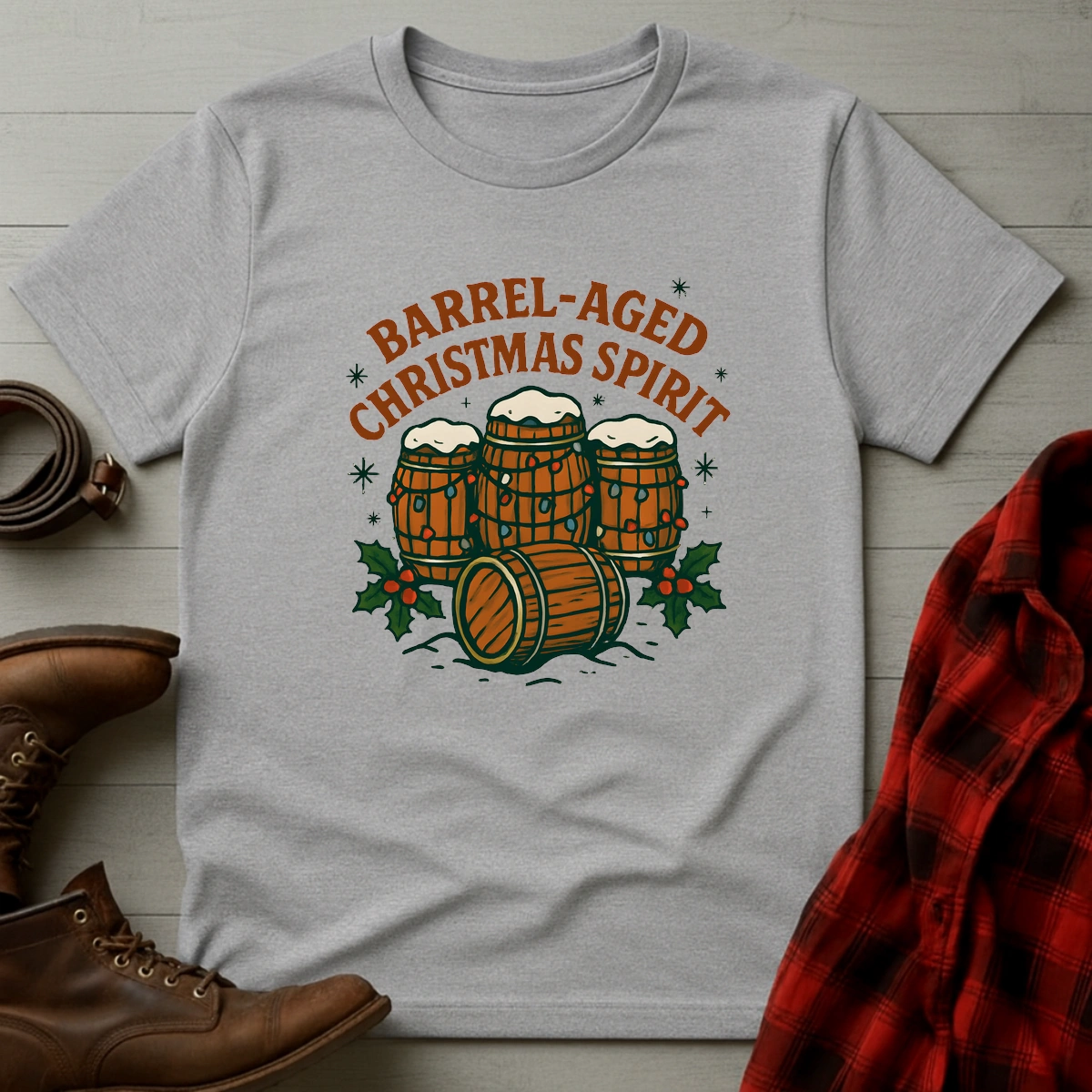 Barrel Aged Christmas Spirit T-Shirt
