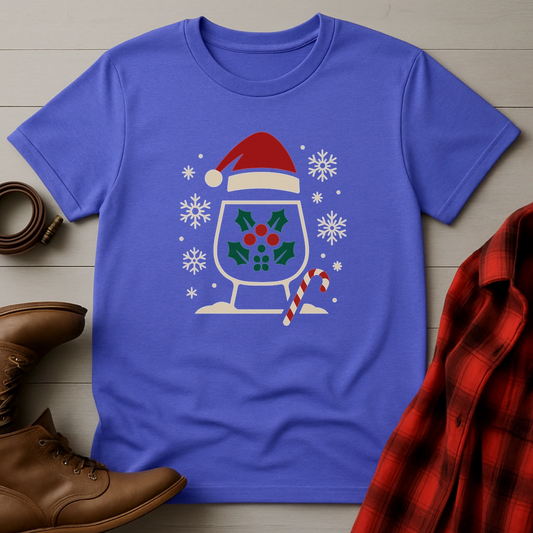 Santa Hat Whiskey Tumbler T-Shirt