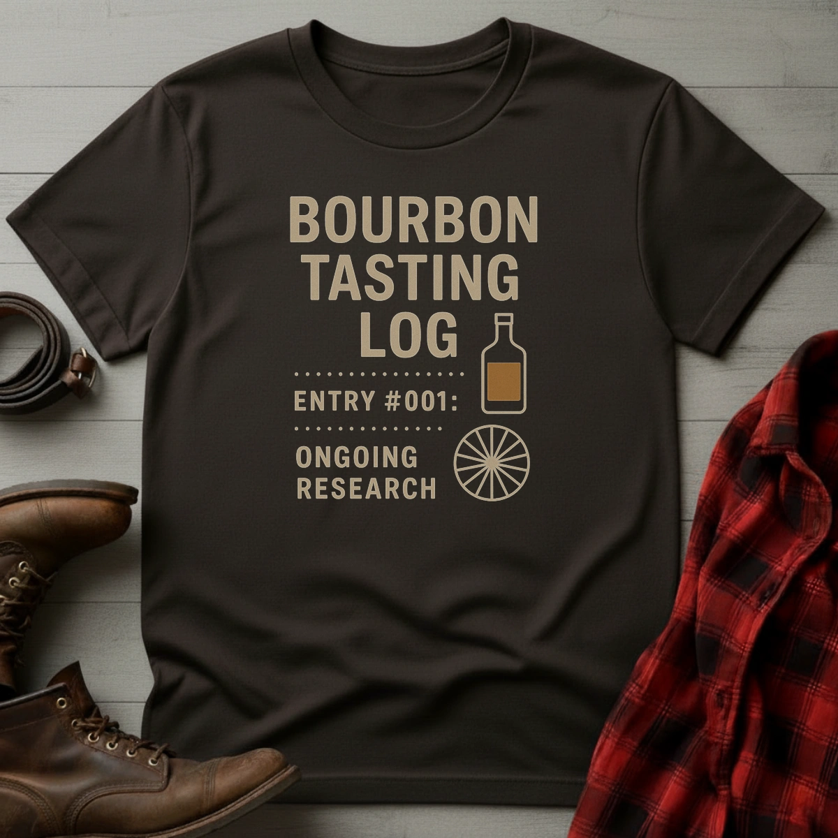 Bourbon Tasting Log #001 T-Shirt