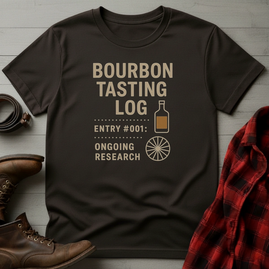 Bourbon Tasting Log #001 T-Shirt