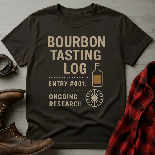 Bourbon Tasting Log #001 T-Shirt
