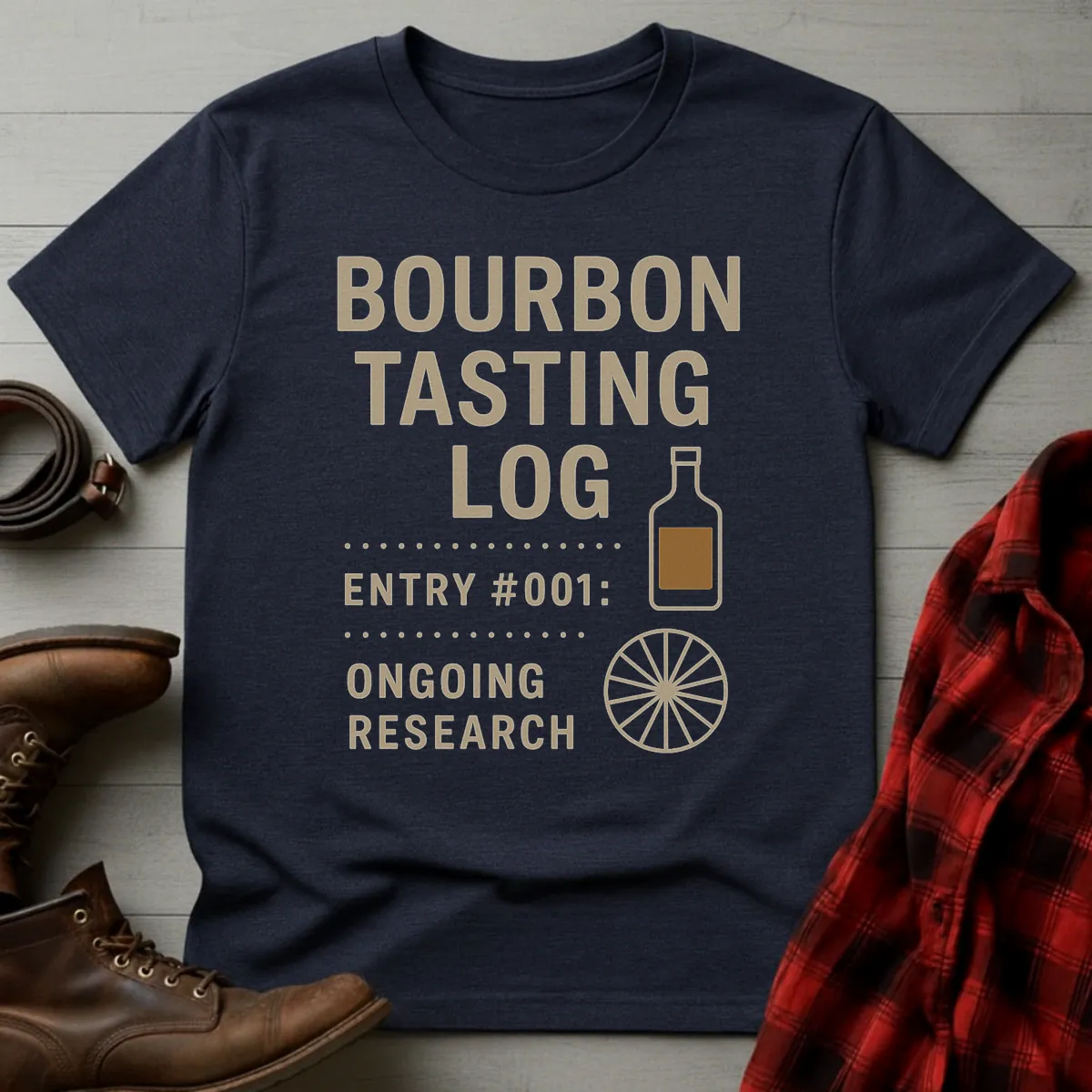 Bourbon Tasting Log #001 T-Shirt