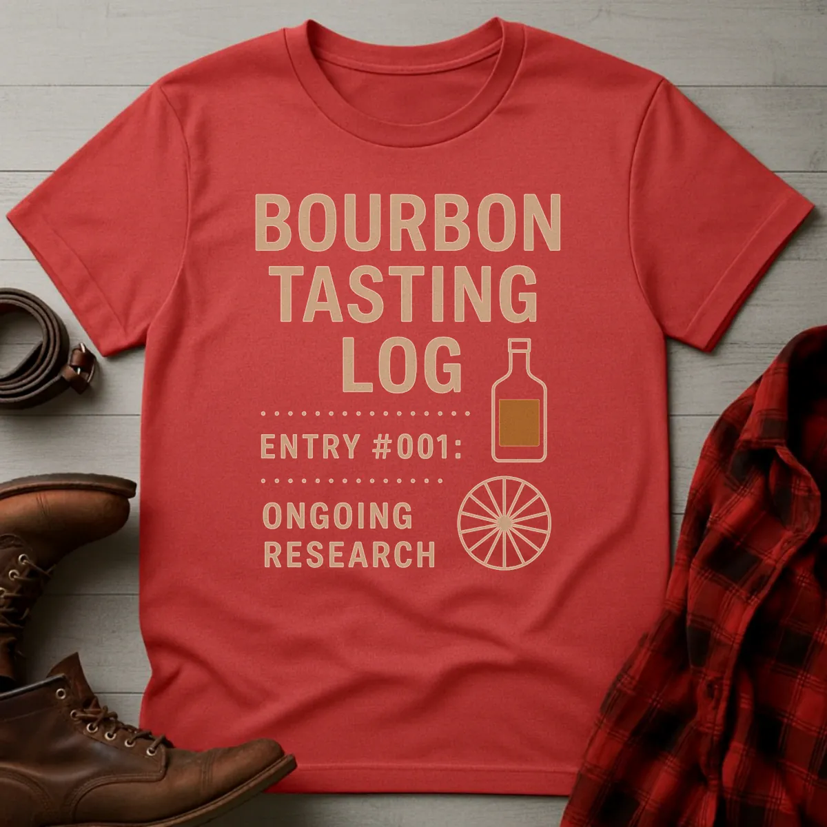 Bourbon Tasting Log #001 T-Shirt