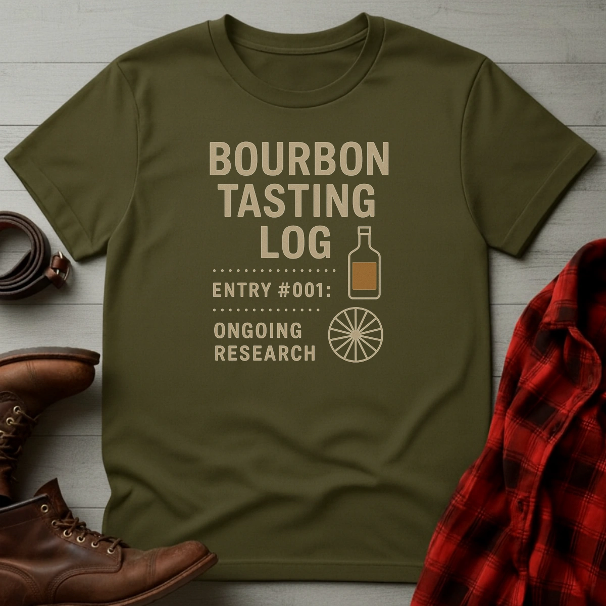 Bourbon Tasting Log #001 T-Shirt