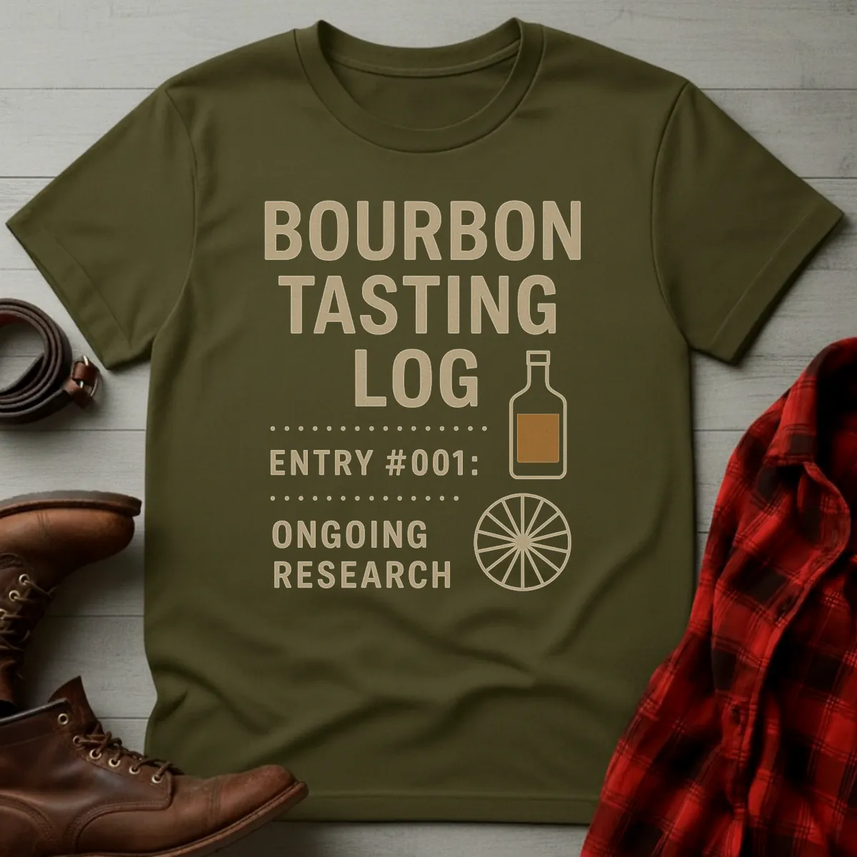 Bourbon Tasting Log #001 T-Shirt