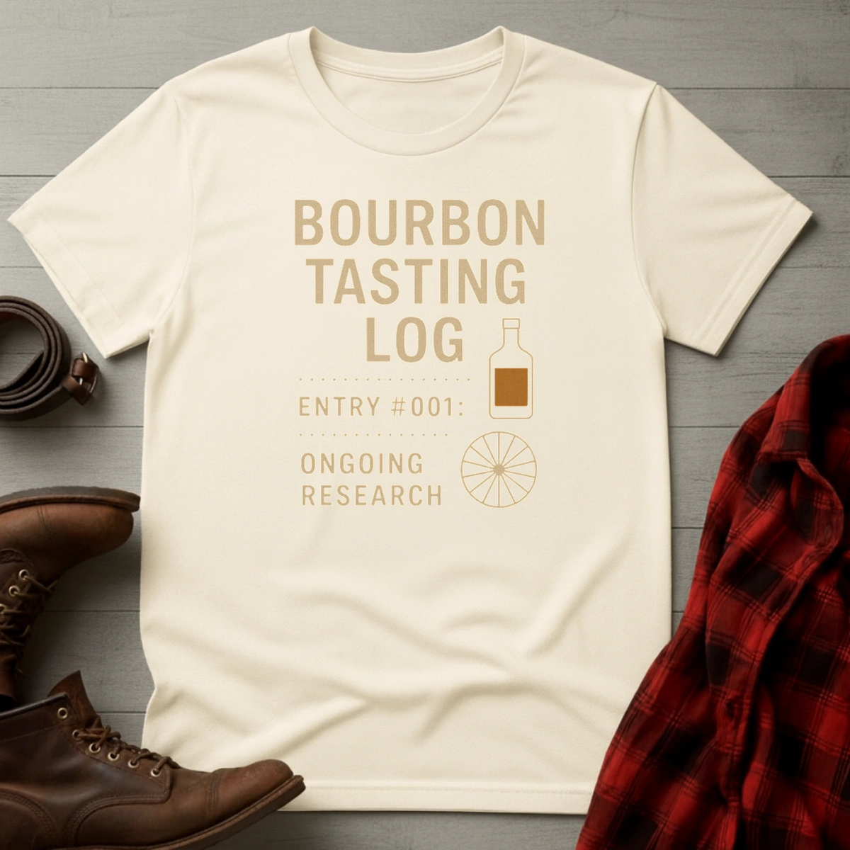 Bourbon Tasting Log #001 T-Shirt
