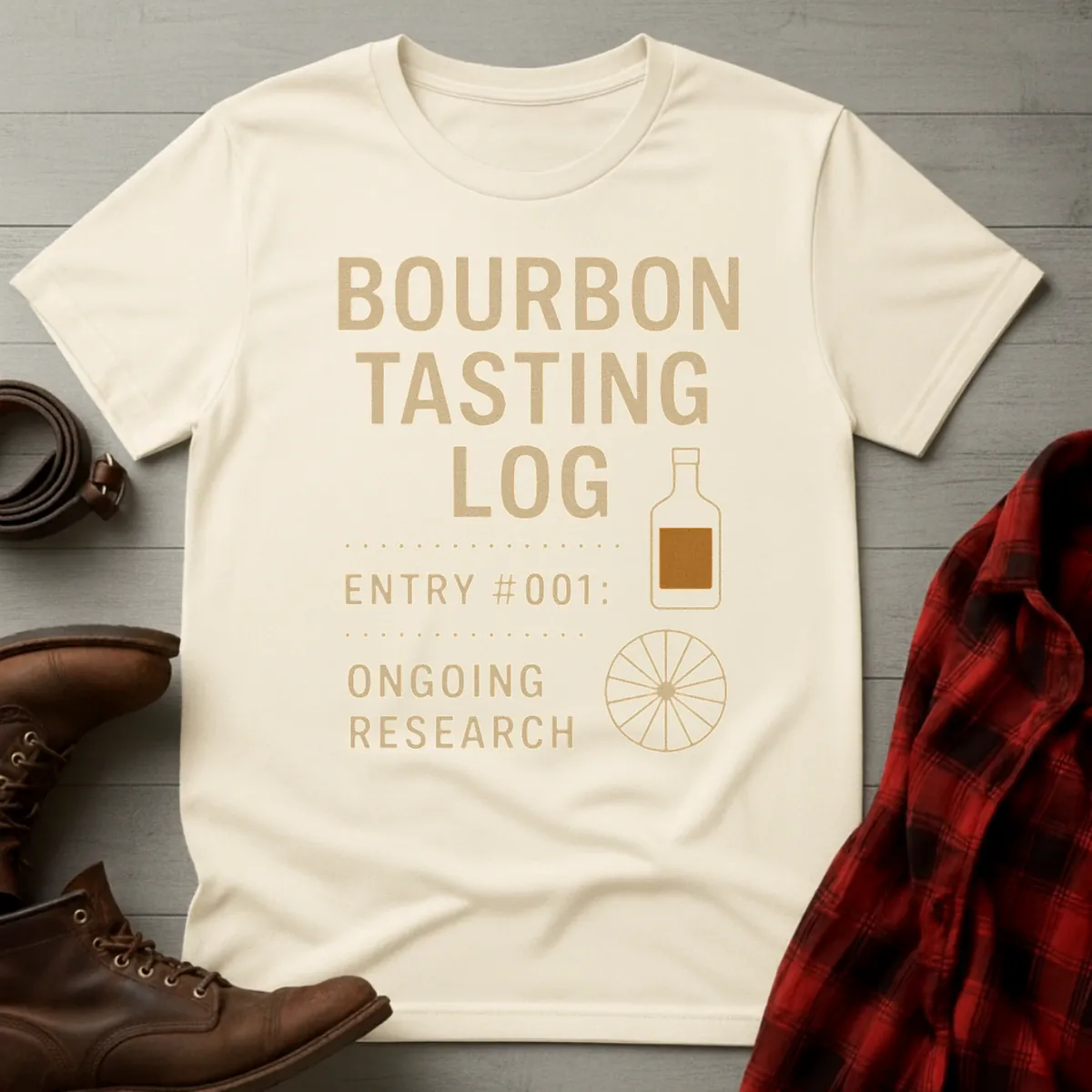 Bourbon Tasting Log #001 T-Shirt