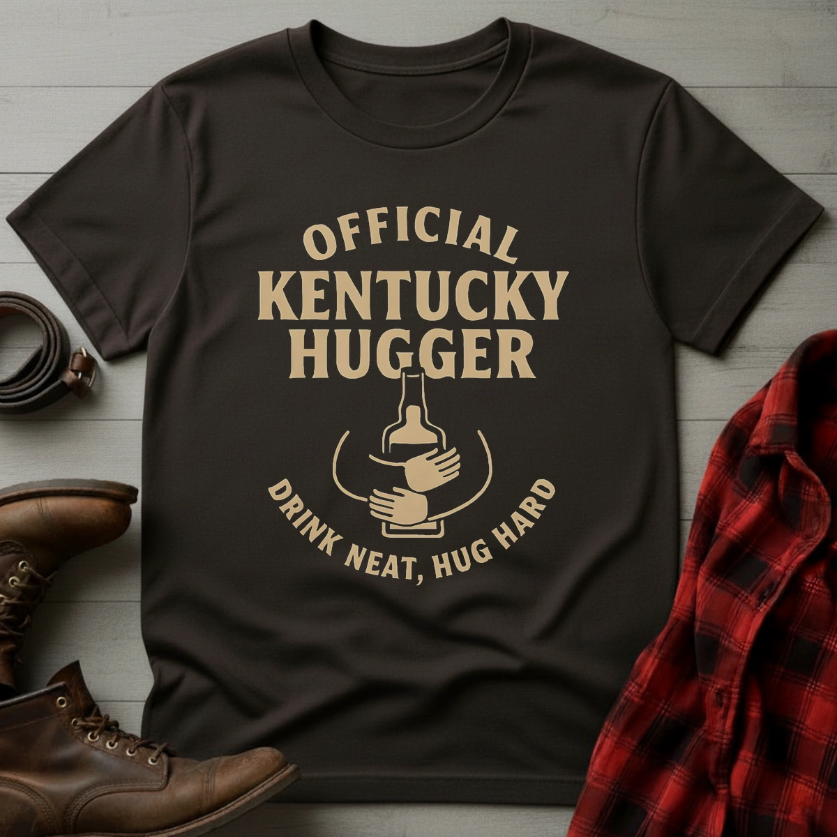 Official Kentucky Hugger Bottle T-Shirt