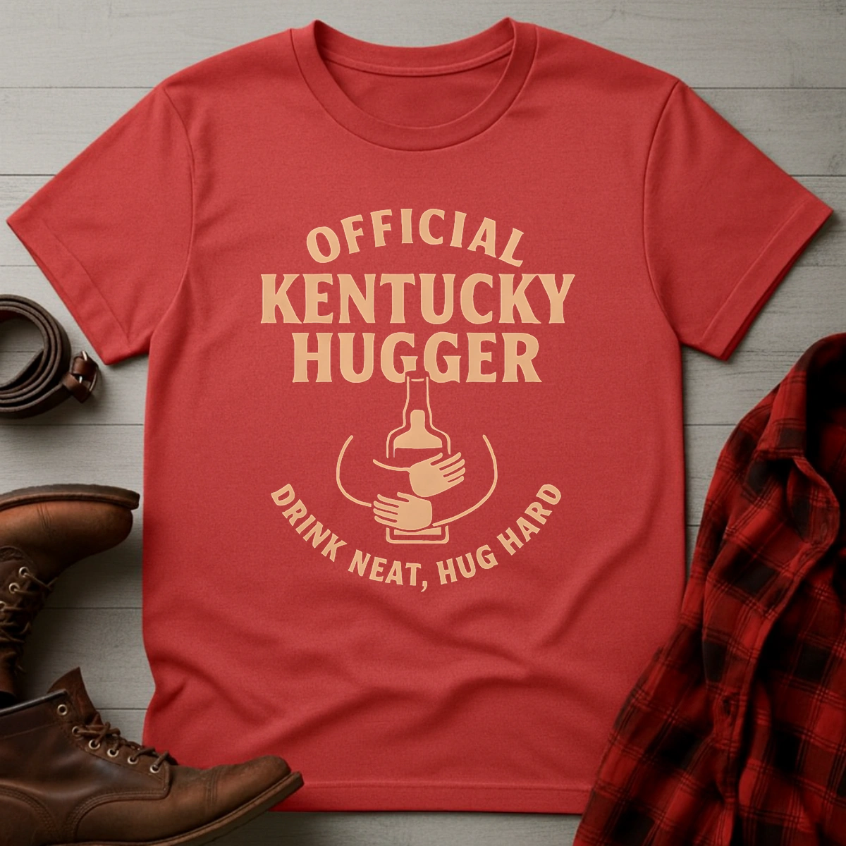 Official Kentucky Hugger Bottle T-Shirt
