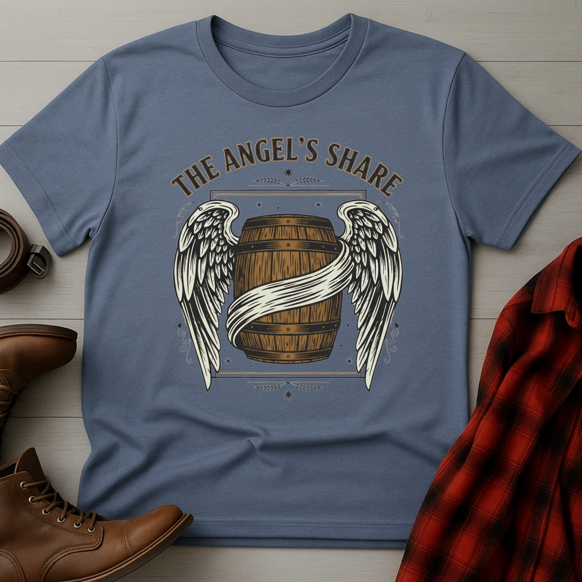 Angel's Share Winged Barrel T-Shirt